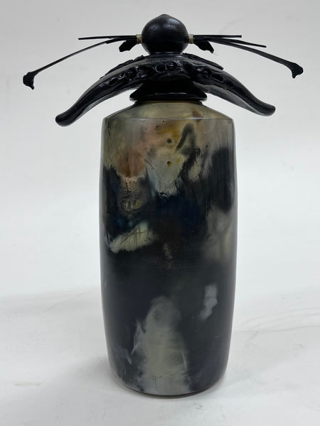 Medium Thin Vase with Top (GS268)