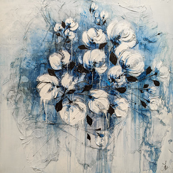 Laura Harris artwork 'Often Remarkable Resilience' at White Rock Gallery