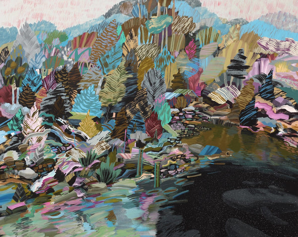 Meghan Hildebrand artwork 'We Almost Forgot' at White Rock Gallery