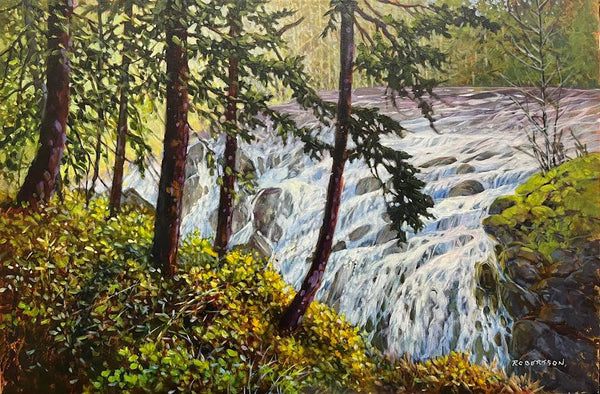 Janice Robertson artwork 'Janice Robertson - "Before the Falls"' at White Rock Gallery