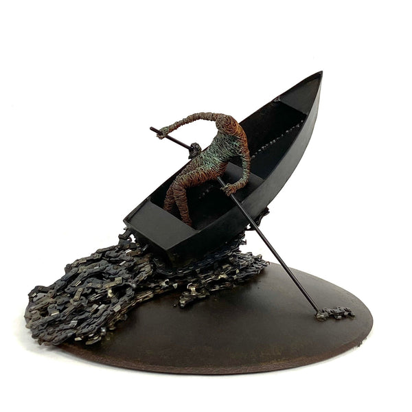 Janis Woode artwork 'Storm' at White Rock Gallery