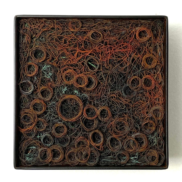 Janis Woode artwork 'What Once Were People' at White Rock Gallery
