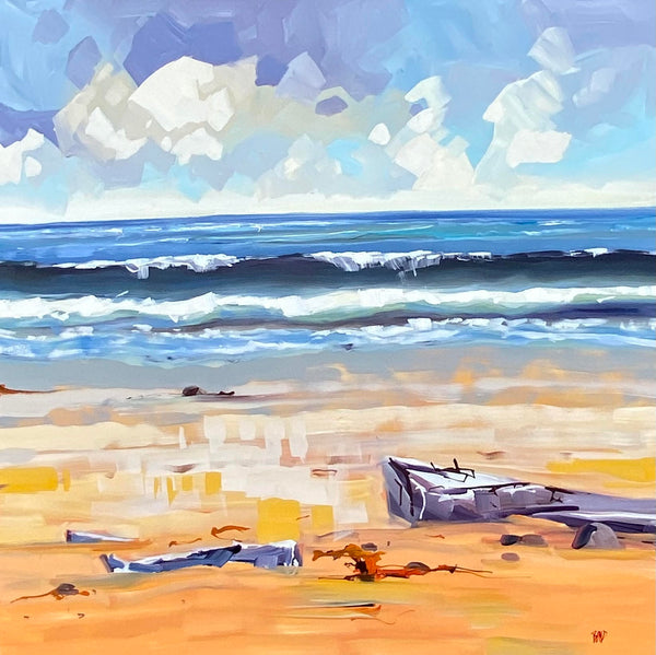 Rick Bond artwork 'Ocean Rhythm' at White Rock Gallery