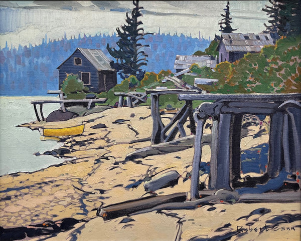 Robert Genn artwork 'Blundell Harbour' at White Rock Gallery