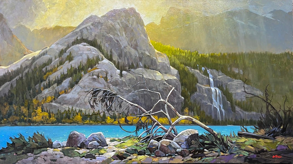 Graeme Shaw artwork 'Graeme Shaw - "Sunburst over the Valley"' at White Rock Gallery