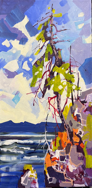 Rick Bond artwork 'West Coast (Study)' at White Rock Gallery