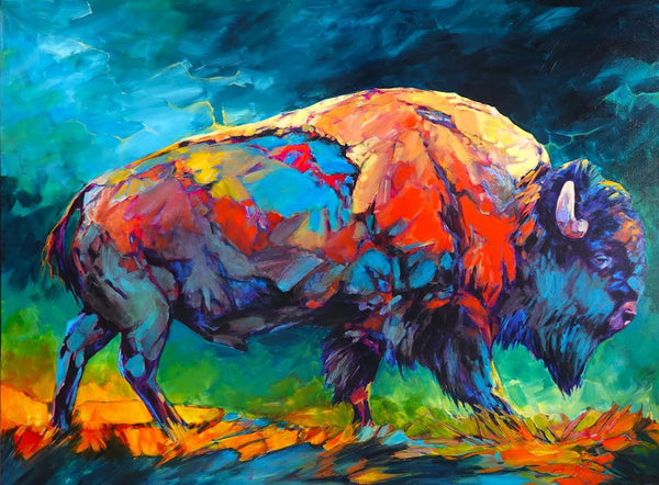 David Langevin artwork 'David Langevin - "Big Red"' at White Rock Gallery