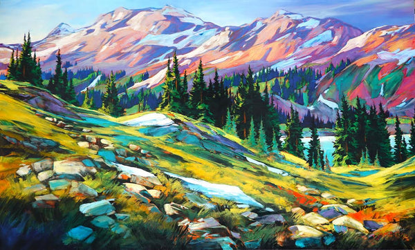 David Langevin artwork 'David Langevin - "Monks in Slippers"' at White Rock Gallery