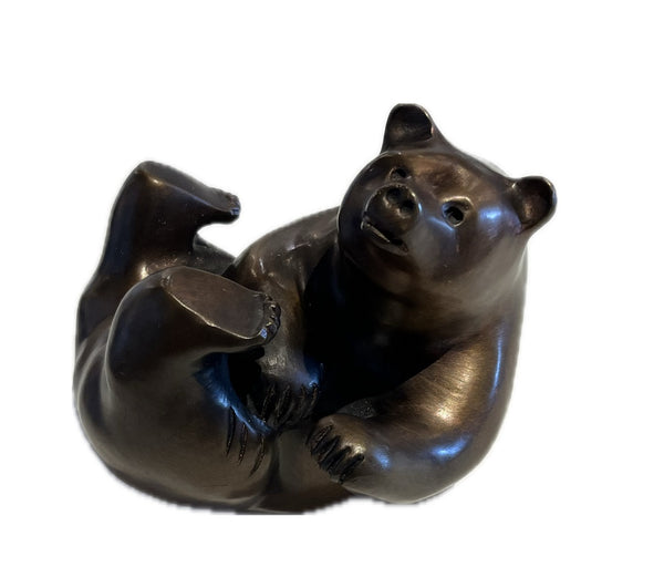 Cathryn Jenkins artwork 'Rolly Polly Cub' at White Rock Gallery