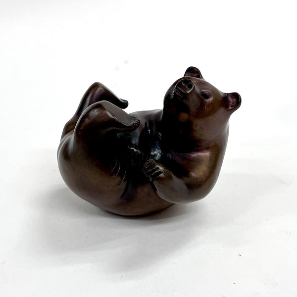 Cathryn Jenkins artwork 'Rolly Polly Cub' at White Rock Gallery