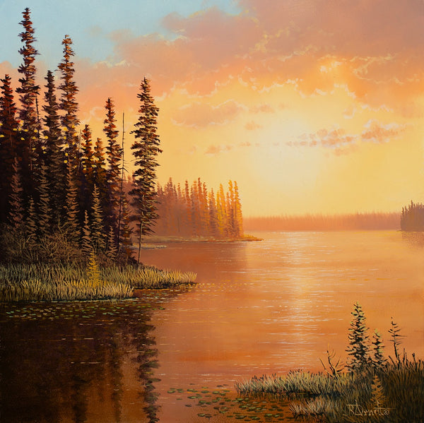 Roger D. Arndt artwork 'AN EVENING SET' at White Rock Gallery