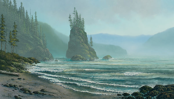 Roger D. Arndt artwork 'PACIFIC TIDES' at White Rock Gallery