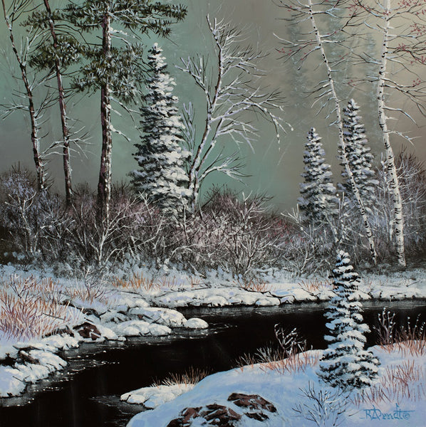 Roger D. Arndt artwork 'SLOW MELT' at White Rock Gallery