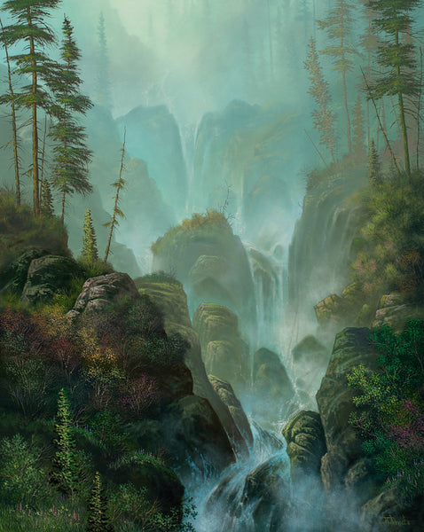 Roger D. Arndt artwork 'VAPOUR TRAIL' at White Rock Gallery