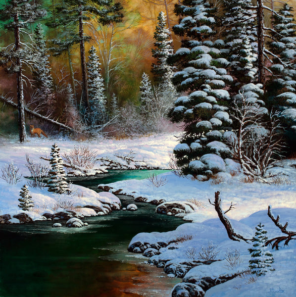 Roger D. Arndt artwork 'WINTERLAND COLOUR' at White Rock Gallery