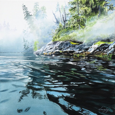 Jennifer Annesley artwork 'Watermarks' at White Rock Gallery