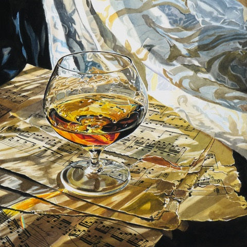 Jennifer Annesley artwork 'Silk and Parchment' at White Rock Gallery