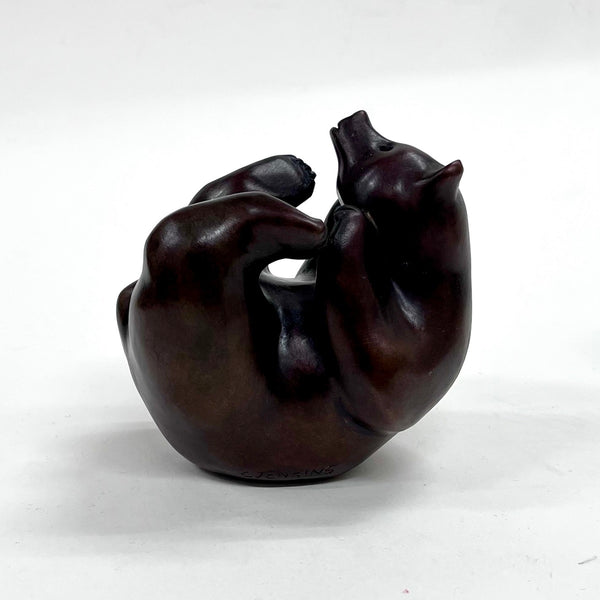 Cathryn Jenkins artwork 'Thinkin' About Salmon' at White Rock Gallery