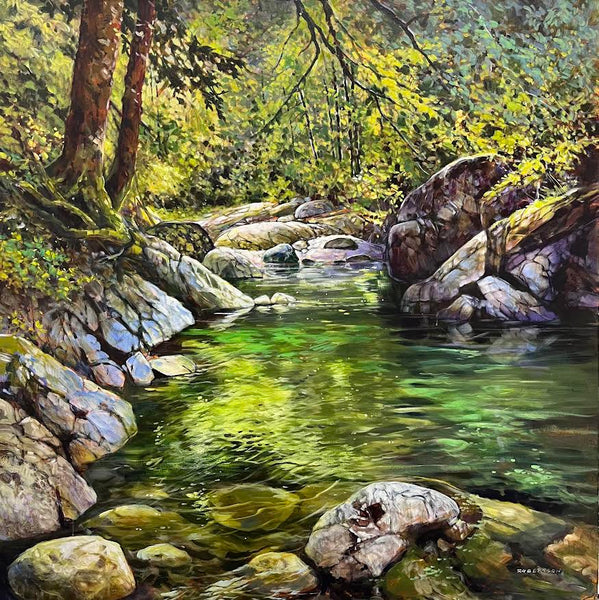 Janice Robertson artwork 'A Quiet Place II' at White Rock Gallery