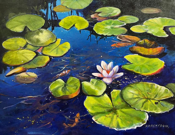 Janice Robertson artwork 'Convergence' at White Rock Gallery