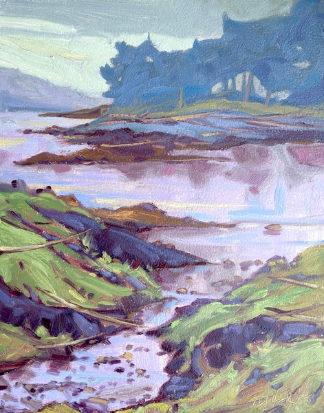 Dominik J. Modlinski artwork 'Low Tide' at White Rock Gallery