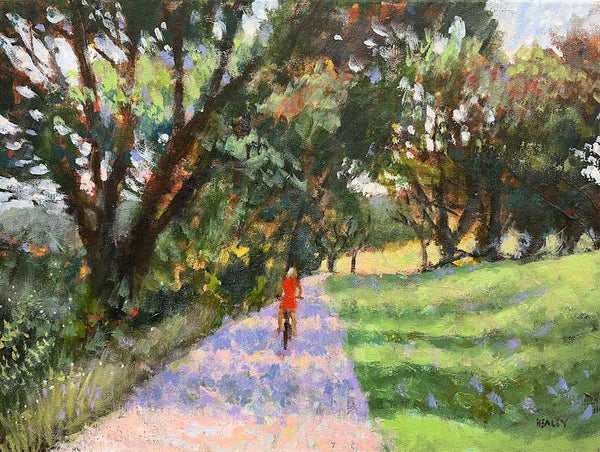 Paul Healey artwork 'Summer Ride' at White Rock Gallery