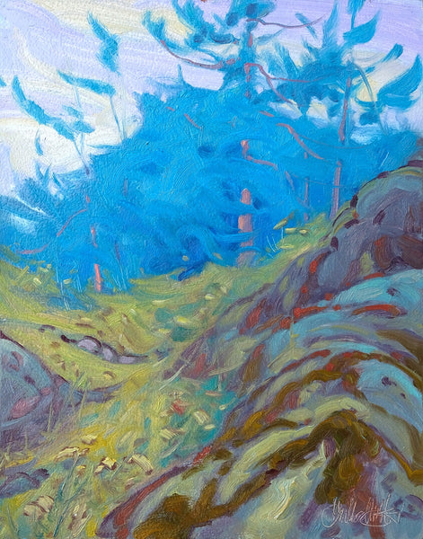 Dominik J. Modlinski artwork 'Towards Eagles Nest' at White Rock Gallery