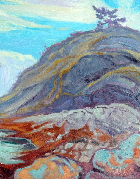 Dominik J. Modlinski artwork 'Island Hilltop' at White Rock Gallery
