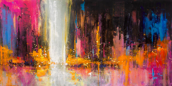 William Liao artwork 'Urban Aurora' at White Rock Gallery