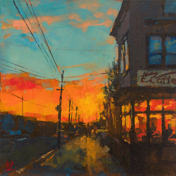 William Liao artwork 'Early Light' at White Rock Gallery