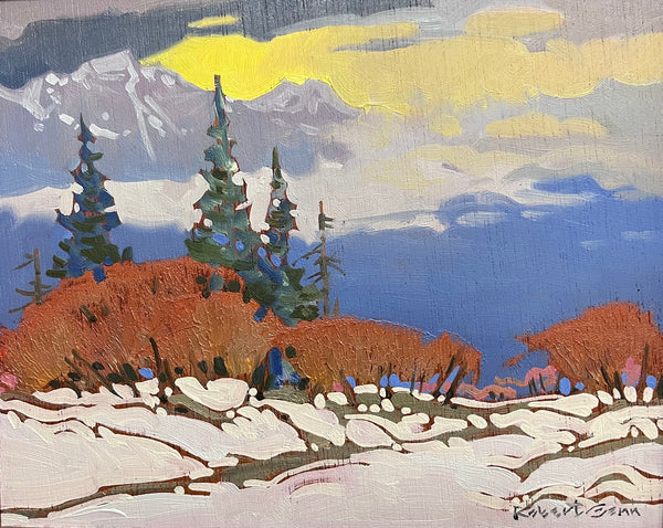 Robert Genn artwork 'Afternoon In Whistler' at White Rock Gallery