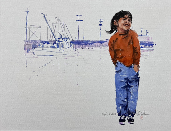 Robert Genn artwork 'Arly's Daughter' at White Rock Gallery