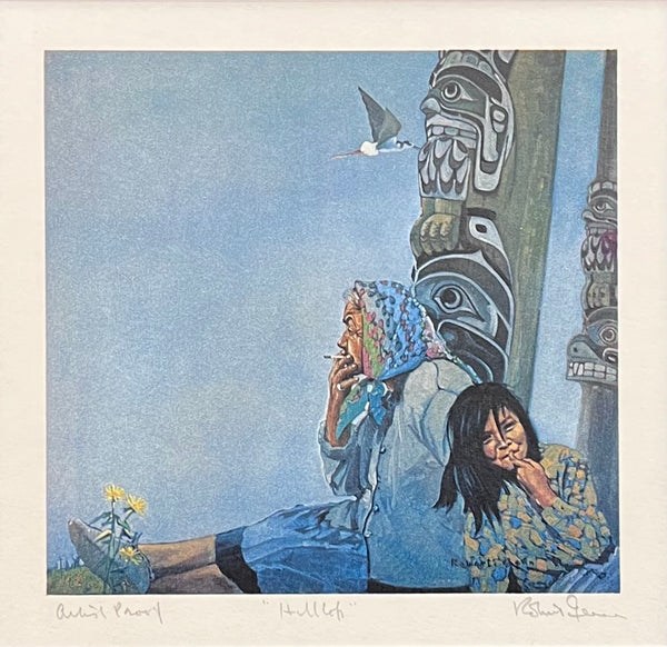 Robert Genn artwork 'Hill Top (serigraph)' at White Rock Gallery