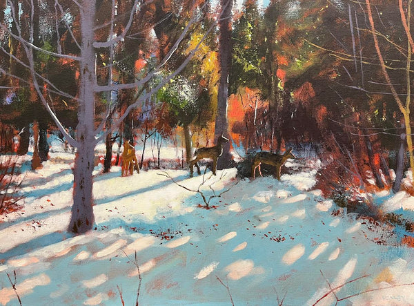 Paul Healey artwork 'Paul Healey - "Early Snow"' at White Rock Gallery