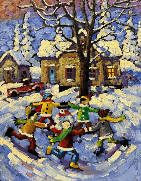 Rod Charlesworth artwork 'Rod Charlesworth - "Frosty Circle"' at White Rock Gallery