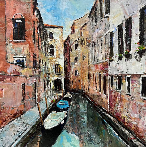 Min Ma artwork 'Min Ma - "Sunday Morning, Venice"' at White Rock Gallery