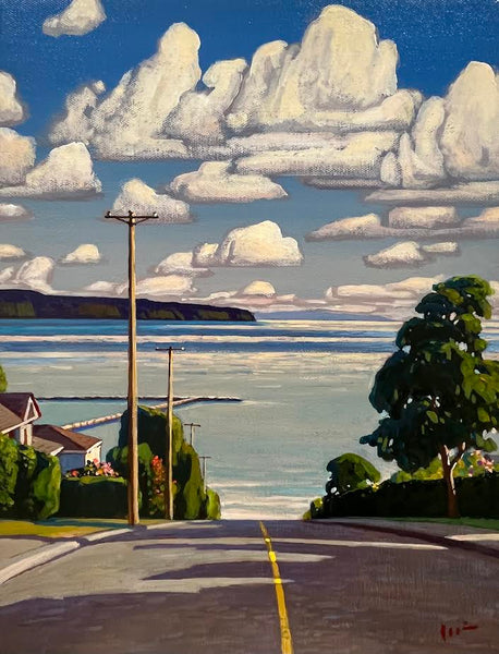 Min Ma artwork 'Min Ma - "Summer Afternoon, White Rock"' at White Rock Gallery