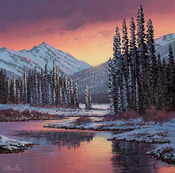 Roger D. Arndt artwork 'Roger D Arndt - "Sundown"' at White Rock Gallery