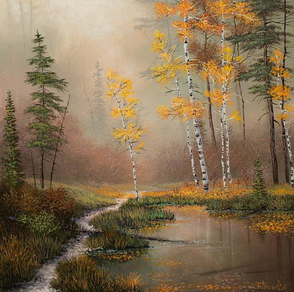 Roger D. Arndt artwork 'Roger D. Arndt - "Whispers of Autumn"' at White Rock Gallery