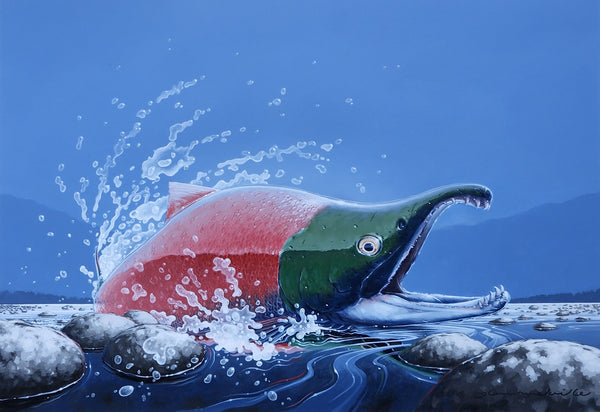 Glen Melville artwork 'Glen Melville - "Homeward Bound"' at White Rock Gallery