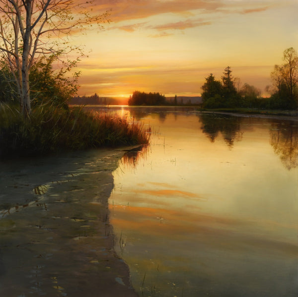 Renato Muccillo artwork 'Renato Muccillo - "Confluence at Dusk"' at White Rock Gallery