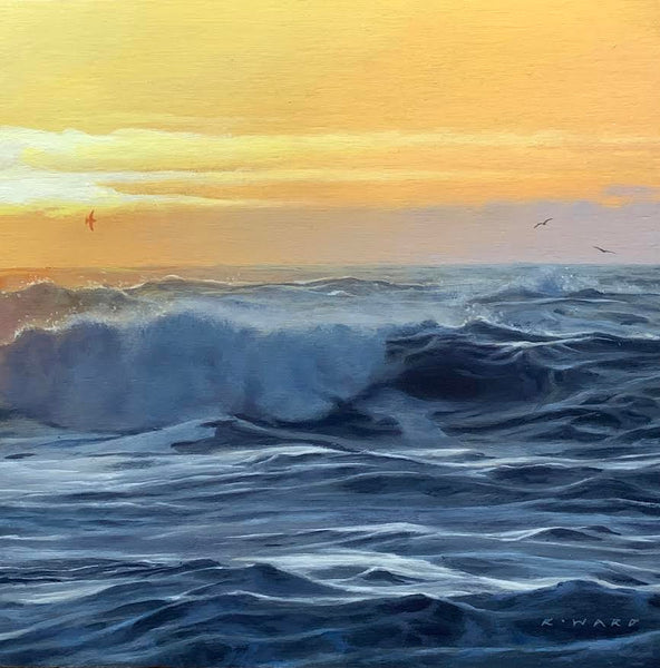 Ray Ward artwork 'Last Rays' at White Rock Gallery