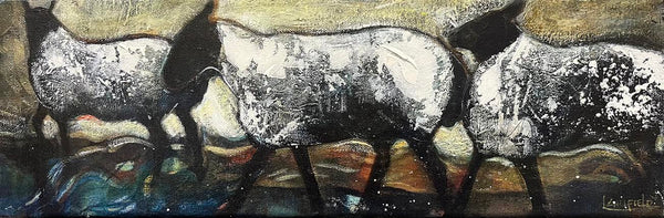 Lee Caufield artwork 'Delivery' at White Rock Gallery