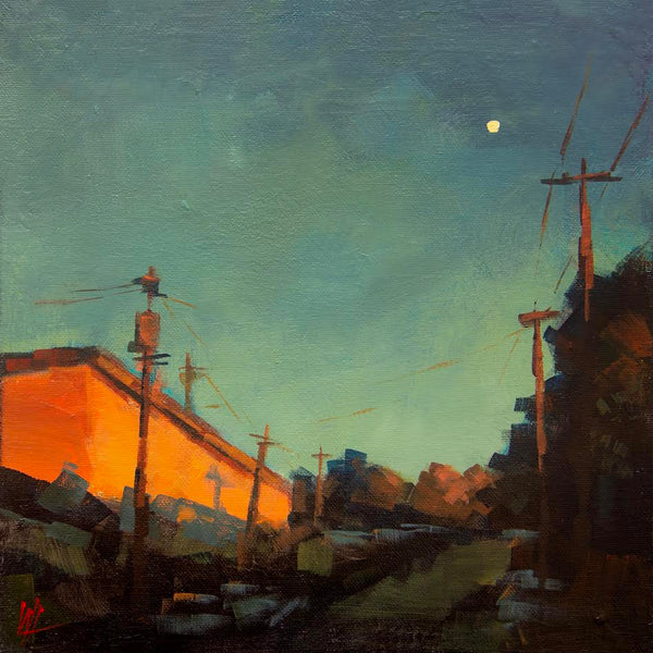 William Liao artwork 'The Last Sun' at White Rock Gallery