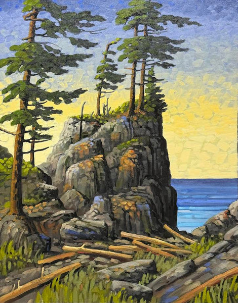 Rod Charlesworth artwork 'Pacific Rim, Near Long Beach' at White Rock Gallery