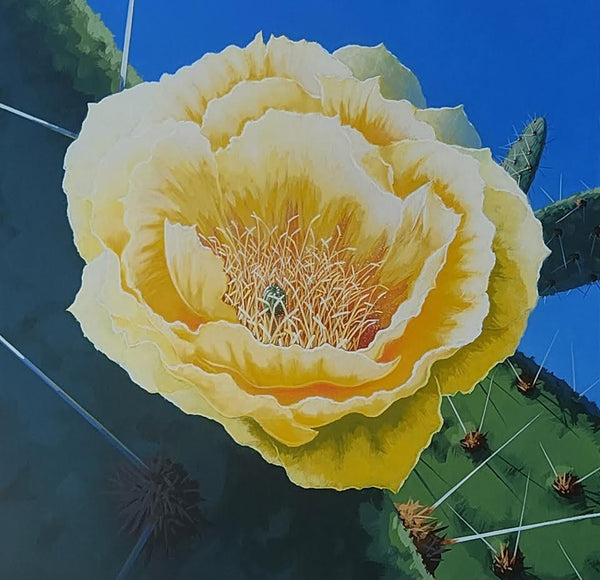 Glen Melville artwork 'Petals & Prickles.' at White Rock Gallery