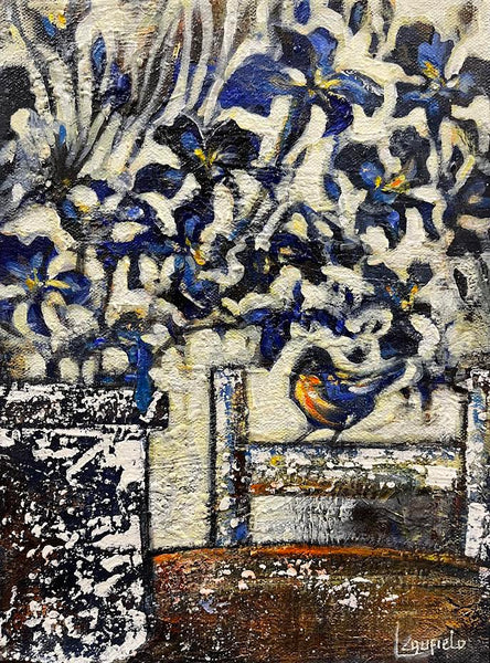 Lee Caufield artwork 'Gathering May' at White Rock Gallery