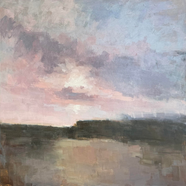 Robert P. Roy artwork 'Fin D'Une Belle Jouree' at White Rock Gallery
