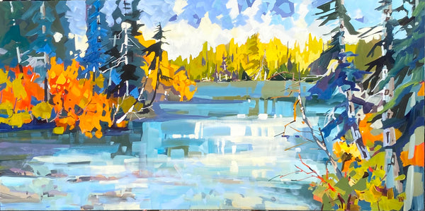 Rick Bond artwork 'Rick Bond - Lakeshore Whispers' at White Rock Gallery