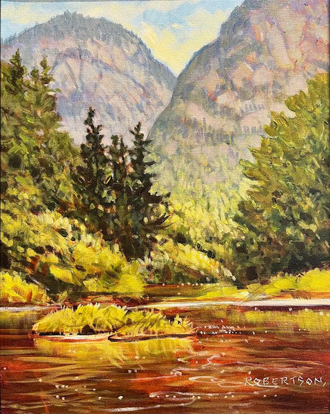 Janice Robertson - "From the Drift #2" (framed)